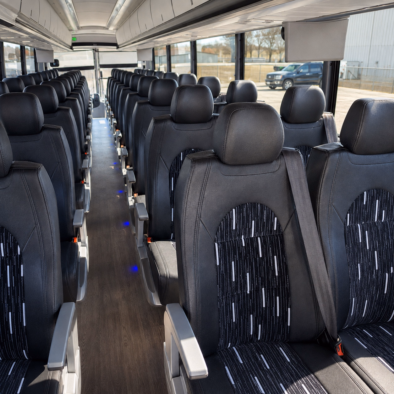 kannapolis charter bus rental inside