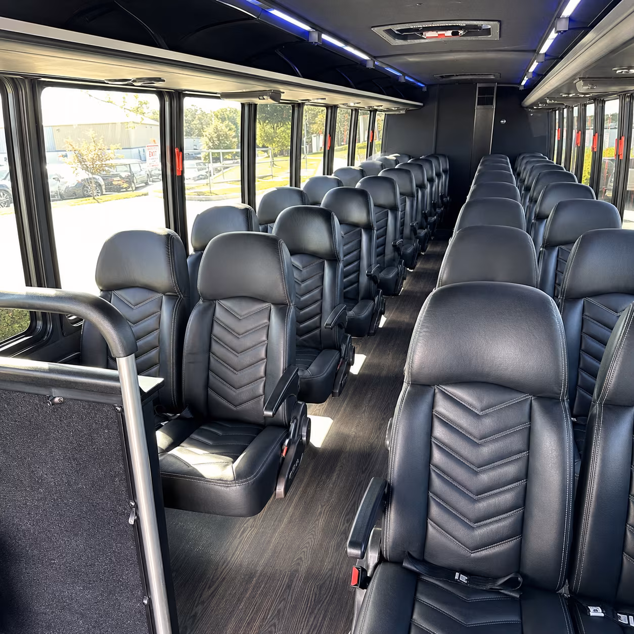 kannapolis wedding transportation onboard seating